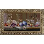 Roberto MICHEL (b. 1944), Still Life with Tableware and Fruit