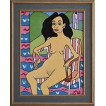 Ł. WÓJCICKI, Nude on a Chair, 2004