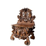 Ceremonial bench, 19th century