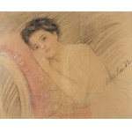 Teodor Axentowicz (1859 Brașov, Romania – 1938 Kraków), *The Pensive Woman*, 1904