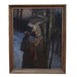 Władysław Wankie (1860, Warsaw – 1925, ibid.), Christ on the Cross