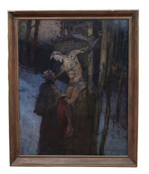 Władysław Wankie (1860 Warszawa - 1925 tamże), Chrystus na krzyżu