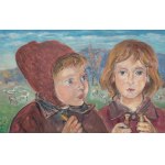 Vlastimil Hofman (1881 Prague – 1970 Szklarska Poręba), *Children*, 1962