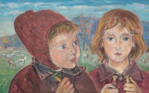 Wlastimil Hofman (1881 Praga - 1970 Szklarska Poręba), Dzieci, 1962 r.