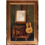 Zygmunt Menkes (1896 Lviv – 1986 Riverdale), Still Life with an Easel, before 1928