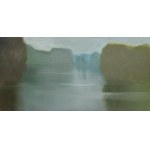 Stanisław Baj (b. 1953, Dołhobrody), The Bug River. Fog, 2021
