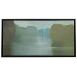 Stanisław Baj (b. 1953, Dołhobrody), The Bug River. Fog, 2021