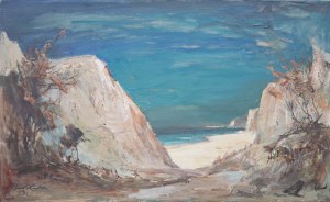 Marian Mokwa (1889 Malary - 1987 Sopot), Zejście na plażę