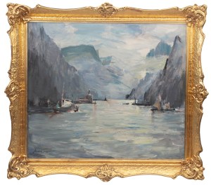 Marian Mokwa (1889 Malary - 1987 Sopot), Narwik - Fiordy