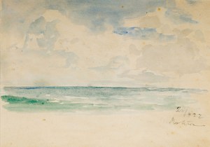 Marian Mokwa (1889 Malary - 1987 Sopot), Morze, 1922