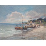Eugeniusz Dzierzencki (1905, Warsaw – 1990, Sopot), Seascape