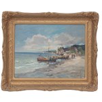 Eugeniusz Dzierzencki (1905, Warsaw – 1990, Sopot), Seascape