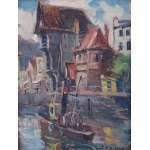 Eugeniusz Dzierzencki (1905, Warsaw – 1990, Sopot), Gdańsk – The Crane