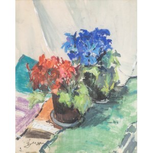 Antoni Suchanek (1901 Rzeszów – 1982 Gdynia), Stillleben mit Blumen