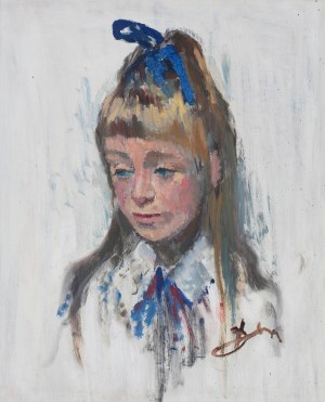 Antoni Suchanek (1901 Rzeszów - 1982 Gdynia), Portret Aliny Gutsch