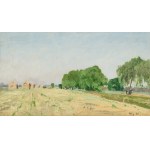 Michał Gorstkin-Wywiórski (1861, Warsaw – 1926, Berlin), Sheaves of Hay