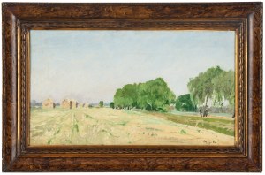Michał Gorstkin-Wywiórski (1861 Warszawa - 1926 Berlin), Snopy siana