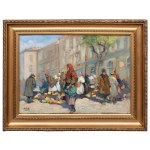 Erno Erb (1890 Lviv – 1943, ibid.), At the Market