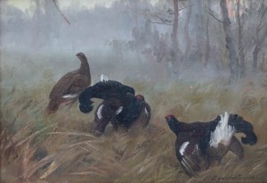 Ignacy Zygmuntowicz (1875 Warszawa-1947 Łódź), Cietrzewie