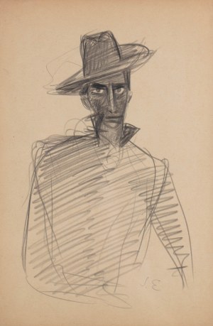 Stanisław Eleszkiewicz (1900 Czutowo k. Połtawy - 1963 Paryż), Autoportret
