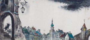 Jan Marcin Szancer (1902 Kraków-1973 Warszawa), Ilustracja do „Baśni o stalowym jeżu”