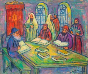 Nathan Gutman (1914 Warszawa - 1990 Paryż), Studia nad Torą