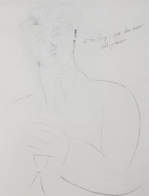 Mojżesz Kisling (1891 Kraków - 1953 Sanary-sur-Mer), Teka L'epopee Bohemienne, 1959 r.