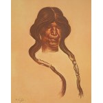 Bolesław Cybis (1895, Vilnius - 1957, Trenton), Recueil « Folio One » de dessins d'Amérindiens