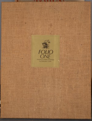 Bolesław Cybis (1895 Wilno - 1957 Trenton), Teka Folio One of American Indian Drawings