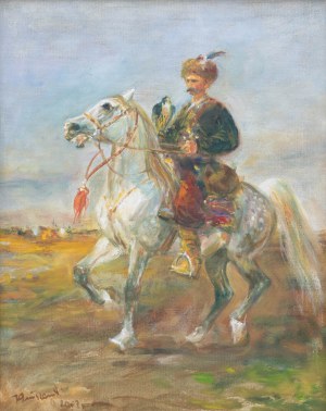 Zenon Aniszewski (ur. 1948 r. Grudziądz), Hetman na koniu z sokołem, 2007 r