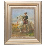 Zenon Aniszewski (nato nel 1948 a Grudziądz), L'Hetman a cavallo con il falco, 2007