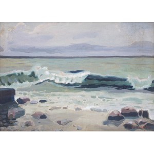 Otton Edward Borzemski (?–1978), „Aufgewühlte Wellen“