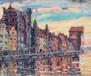 Ignacy Mazurek (1880 - 1950), Gdańsk. Nad Motławą