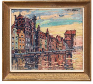 Ignacy Mazurek (1880 - 1950), Gdańsk. Nad Motławą