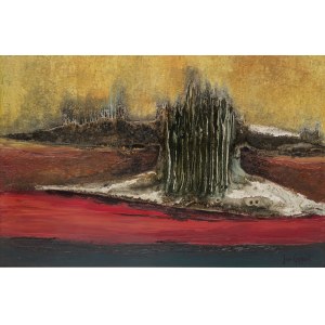 Jan Geppert (1929, Wrocław – 2017, Warsaw), Landscape