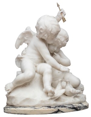 Guglielmo Pugi i Synowie (od końca XIX wieku do lat 20-30 XX w.), Para amorków