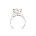 Contemporary solitaire ring