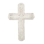 Cross-shaped pendant, contemporary