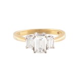 Diamond ring, contemporary