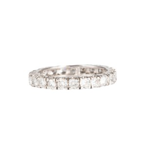 Eternity-style wedding band, contemporary