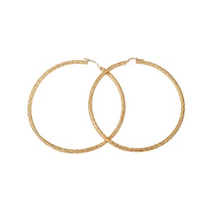 Boucles d'oreilles en forme de cercles, style contemporain