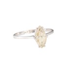 Diamond ring, second half of the 20th century