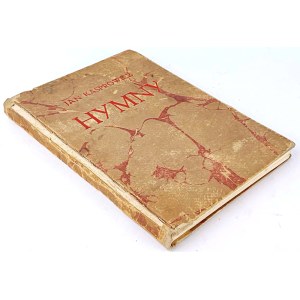 KASPROWICZ - HYMNS, 1st ed., 1921