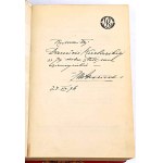 MORCINEK—ENGINEER SZERUDA, 1937. Dedication by the Author