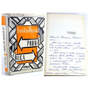 MACZEK - FROM HORSE-DRAWN CARRIAGE TO TANK: War Memoirs 1918–1945, 1st ed. Dedication to Kornel Krzeczunowicz, autographed by the author!