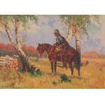 Adam SETKOWICZ (1876–1945), "Hussar on Horseback"