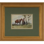 Adam SETKOWICZ (1876–1945), "Cossack on Horseback"