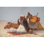 Adam SETKOWICZ (1876–1945), "Prayer in the Desert"