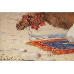 Adam SETKOWICZ (1876–1945), Prayer in the Desert