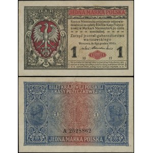 Poland, 1 Polish stamp, December 9, 1916, general, A